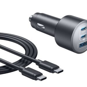 ANKER NANO CAR CHARGER 167.5W with CABLE